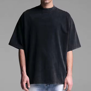 Camisetas de Hombre al por Mayor de Alta Calidad, 100% Algodón, 210 Gramos, con Logotipo Personalizado, Tallas Grandes - Product Image 4