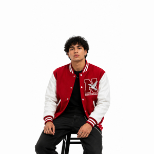 Chaqueta Varsity de Cuero de Alta Calidad con Logotipo Personalizado, Chaqueta de Béisbol Larga de Invierno, Nueva Llegada, Transpirable, Estilo Letterman - Product Image 4
