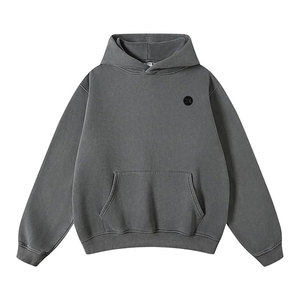 Sweat à capuche premium pour homme, en coton épais, coupe décontractée, chaud et confortable, idéal pour un style moderne au quotidien. - Product Image 2