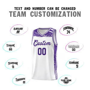 Ensemble de maillots de basket personnalisés blancs pour sublimation, débardeur en maille unisexe pour adulte, col en V, sans manches, anti-transpiration, toutes saisons - Product Image 2