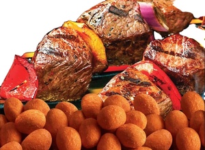 TAN TAN Brand Healthy <b>Dried</b> Snack BBQ Flavoured Coated Peanut with <b>Wheat</b> Flour & BBQ Seasoning Vietnam Origin - Product Image 5