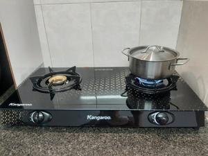 เตาแก๊สไฟฟ้า Kangaroo KG350 สำหรับใช้ในครัวเรือน ผลิตในเวียดนาม ติดตั้งง่ายบนโต๊ะ - Product Image 2