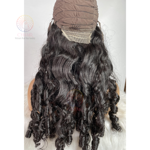 Super Sedoso 13X6 Encaje Frontales Onda Natural Cabelo Humano Brasileiro Cacheado Melhor Qualidade com Preço de Atacado - Product Image 4