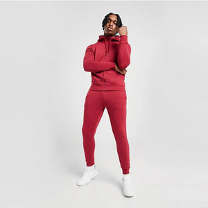 Conjunto Deportivo Casual de Dos Piezas con Capucha para Hombre, Chaqueta Interior Suave y Ecológica, Pantalones Deportivos - Product Image 1