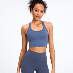 Ropa interior deportiva para mujer, sujetador deportivo ligero sin costuras para yoga, fitness, correr, nuevo sujetador deportivo de alto impacto. - Product Image 1