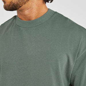 Camiseta de Manga Corta, Estilo Moderno, Holgada, Personalizada, Vintage, Cuello Redondo, Estilo Urbano, Alta Calidad, Hombros Caídos, Informal, Transpirable - Product Image 4