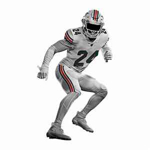 Uniformes de Fútbol Americano para Adultos, Conjuntos de Manga Corta, Transpirables, Antibacterianos, Impresión Digital, 100% Poliéster, Personalizados para Equipos - Product Image 1