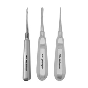 Kit Básico de Extracción Dental, Juego de 6 Instrumentos Quirúrgicos Orales Manuales de Acero Inoxidable para Procedimientos Quirúrgicos Dentales - Product Image 4