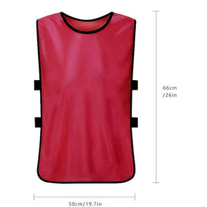 Football <b>Training</b> <b>Bibs</b> Vests Adult Plus Size Quick Dry Breathable Eco-Friendly Soccer <b>Training</b> Pinnies - Product Image 2