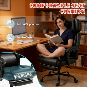 Chaise de bureau massante pour le confort et la relaxation - Product Image 3
