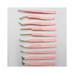 Pinces à cils 100 % haute qualité pour la création de bouquets de volume et la technique d'isolation - Product Image 1