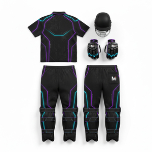 Custom Made Sublimated Cricket Uniform Wholesale Price High Quality Professional Teamwear Cricket Jersey And Trousers Set - Product Image 4