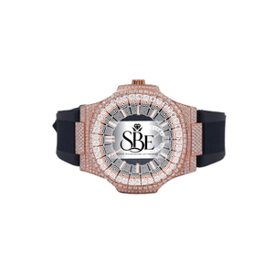High Quality Diamond Stainless Steel Analog <b>Automatic</b> Men's Luxury Watch Hot Selling Hip-hop Premium - Product Image 1