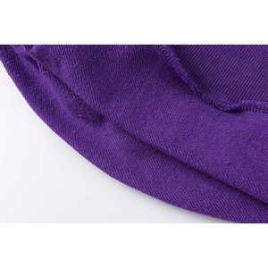 เสื้อฮู้ดดี้สีม่วงลายกราฟิกทรงโอเวอร์ไซส์สำหรับผู้ชาย สไตล์สตรีทแวร์ ผ้าฝ้าย พูลโอเวอร์ ยูนิเซ็กส์ ฮิปฮอป ผ้าฟลีซ สกรีนลายได้ตามสั่ง - Product Image 6