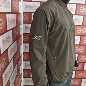 Chaqueta transpirable personalizada de media cremallera para correr y correr, ropa deportiva de manga larga para actividades al aire libre disponible para chaquetas para correr de hombre - Product Image 3