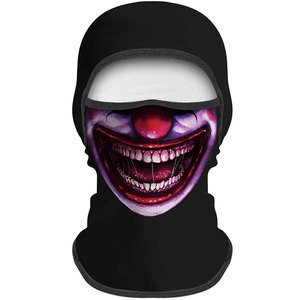 Pasamontañas con Estampado de Calavera Flameante, Máscara Facial Completa Unisex, Capucha Elástica y Transpirable para Adultos - Product Image 4