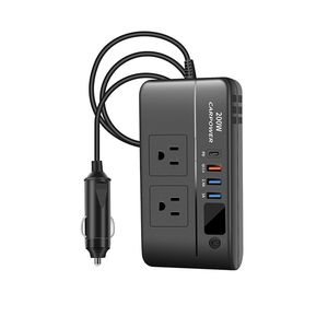Convertitore di Potenza Multifunzionale da 12V a 220V per Auto con Presa e Porta USB per Ricarica di Più Dispositivi - Product Image 5