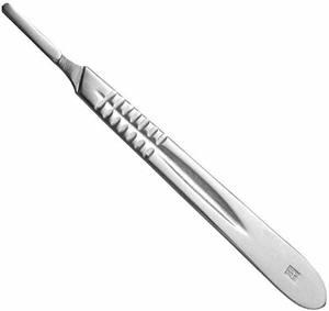 Juego de Instrumentos Quirúrgicos de Alta Calidad con Mango de Bisturí N.° 4, Acero Inoxidable, Certificado CE, para Uso Hospitalario - Product Image 6