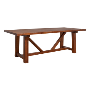 โต๊ะรับประทานอาหารไม้โอ๊คแบบดั้งเดิมสำหรับใช้ในบ้านสำนักงานโรงแรมอพาร์ทเม้นท์ปรับแต่งได้ - Product Image 1