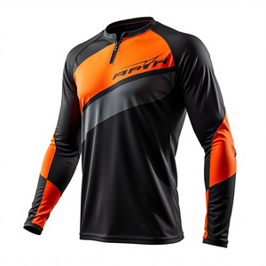 Nueva llegada: Camiseta de ciclismo de motocross de secado rápido para motocicleta y bicicleta de montaña, lo último en equipación de carreras. - Product Image 5