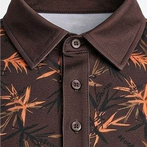 Camiseta Polo Deportiva para Hombre, de Secado Rápido, Corte Regular, con Impresión por Sublimación, Absorbe la Humedad, Ligera, para Golf, Tenis - Product Image 5