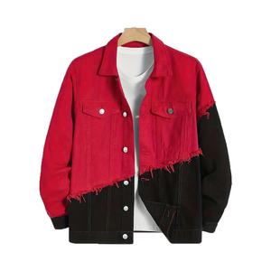 Nouvelle conception, vente chaude, veste en toile écologique de haute qualité pour hommes, taille XL, bicolore, idéale pour l'hiver, vente en gros - Product Image 3