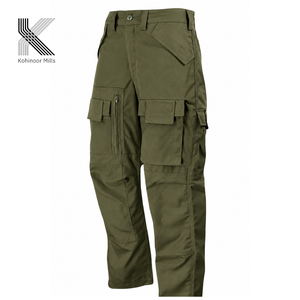 Pantalones Cargo de Lona Oscura para Hombre, Estilo Informal, Corte Recto, Multibolsillos, Transpirables, Resistentes al Desgaste, para Ocasiones Formales de Trabajo - Product Image 2