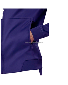 Ensemble de survêtement personnalisé pour hommes 2 pièces veste à fermeture éclair et pantalon de jogging impression de logo tenue de sport de gymnastique décontractée usine OEM - Product Image 4