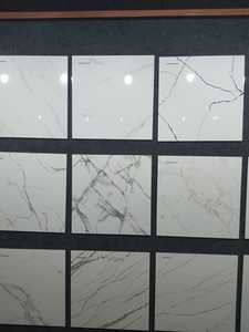 Baldosa de Porcelana Pulida Brillante de 600x600, Estilo Mármol Carrara Blanco Español, Baldosa para Piso de 9 mm de Espesor, Antideslizante SUNNY - Product Image 3