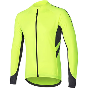 Nuevo Jersey de Ciclismo 2026 con Impresión por Transferencia de Calor Personalizada, Manga Larga, 100% Poliéster, Transpirable, de Secado Rápido, Servicio OEM, Nombre del Equipo - Product Image 1