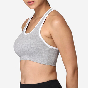 Soutien-gorge de sport pour femmes, soutien-gorge de compression pour l'entraînement, séchage rapide, sans couture, vêtements de sport actifs, fabrication OEM, vente en gros - Product Image 6