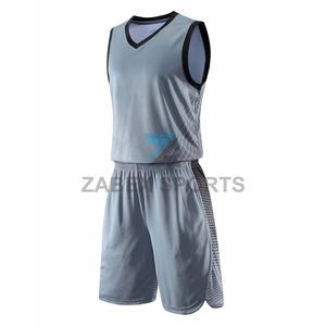 Tenue d'équipe de basketball respirante sur mesure, grande taille, ensemble uniforme sportif de club, maillot de basketball coupe classique - Product Image 1