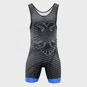 TriPro Sports - Singlet de Lucha Personalizado Sublimado para Hombre, Jersey de Artes Marciales de Una Pieza, Transpirable y de Secado Rápido - Product Image 1