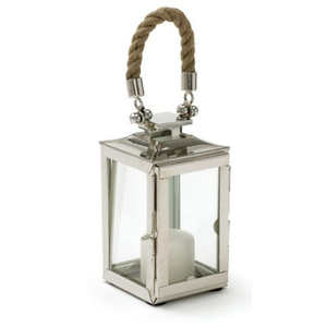 Faroles de Vela de Acero Inoxidable Hechos a Mano con Aspecto Elegante y Vidrio Transparente para Mesa y Suelo en el Hogar y Jardín - Product Image 3