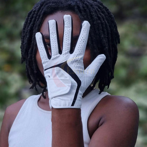 Gants de golf en cuir souple avec logo et design personnalisés, prix de gros, gants de sport d'extérieur fabriqués par des fabricants professionnels - Product Image 1