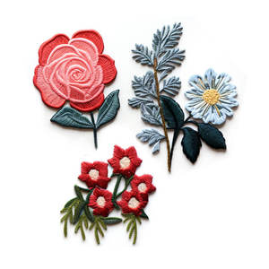 Custom Embroidery Patch Wholesale Premium Fabric Embroidered Applique Badges for <b>Jackets</b> Shirts Hats Bags Clothing Iron On Sew - Product Image 2