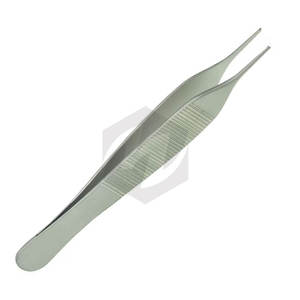 Pinzas para Tejidos 2x3 Dientes, Pinza Quirúrgica Delicada de 4 3/4 Pulgadas, Acero Inoxidable, Instrumentos Médicos para Laboratorio Dental - Product Image 2