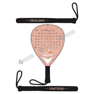 Raquette de paddle légère de qualité supérieure, nouveau design 2026, logo personnalisé, noyau en fibre de carbone 18K, filet en polyester - Product Image 3