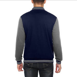 Veste universitaire classique pour homme, boutonnée, col montant, écologique, antibactérienne, streetwear, vêtements d'extérieur pour l'automne - Product Image 3