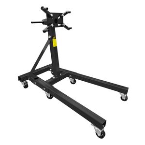 Supporto per Motore di Moto Resistente con Capacità di 900 kg, Rotazione a 360 Gradi e 6 Ruote, Strumento per Riparazione Auto - Product Image 6