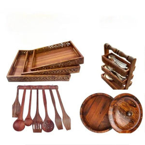 Cuchara de Madera Natural Ecológica con Mango Largo para Servir, Ideal para Cocinar, Remover y Mezclar en la Cocina - Product Image 2