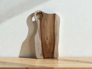 Planche à découper en bois d'acacia moderne sur mesure OEM, accessoires de cuisine en provenance d'Inde - Product Image 4