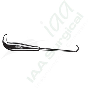 Écarteur chirurgical Volkmann 24 cm, manuel, en acier inoxydable, instrument de chirurgie générale de classe I pour usage hospitalier ORL, certifié CE - Product Image 4