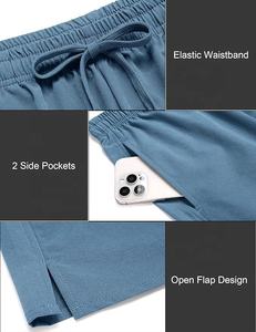 Nouveau design tendance : Short en coton de qualité supérieure, ample et décontracté, grande taille, en polyester, taille élastique, tricoté, respirant, mi-longueur - Product Image 3