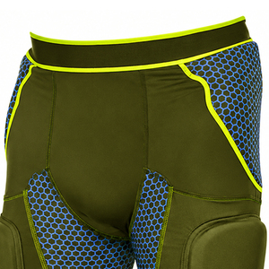 Pantalones de fútbol americano de calidad superior para hombre, venta al por mayor, MOQ bajo, pantalones cortos de compresión para fútbol americano - Product Image 4