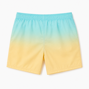 Shorts de surf pour hommes à séchage rapide, shorts de plage avec logo avant, maillots de bain légers, écologiques, respirants, tendance sublimation - Product Image 2