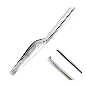 Forceps chirurgical Kocher 1x2 à dents, en acier inoxydable allemand de haute qualité, forceps de pansement chirurgical Kocher de qualité supérieure - Product Image 5