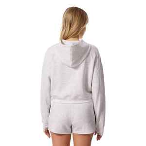 Women's Casual Summer Heavyweight Pullover Hoodie And <b>Drawstring</b> Shorts Set Printed Breathable Streetwear Outdoor Two Piece Set - Product Image 6