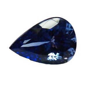 พลอย tanzanite ธรรมชาติสีน้ำเงินเข้มเจียระไนเป็น100% ของแท้ขัดเงาสวยงาม - Product Image 1