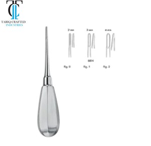 Élévateurs dentaires vétérinaires en acier inoxydable pour soins dentaires animaux TARIQ CRAFTED INDUSTRIES - Product Image 2